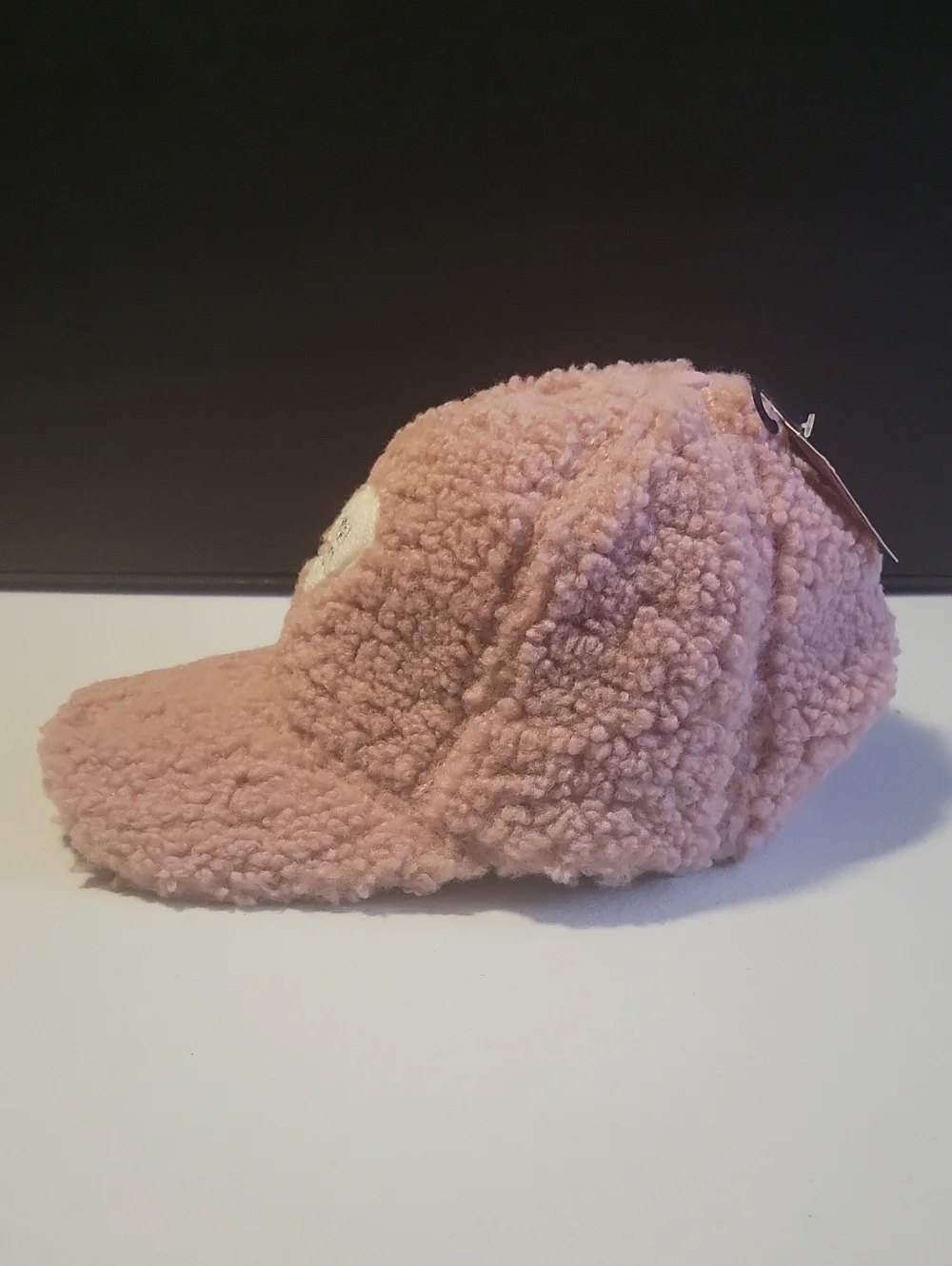 Stay Cozy Sherpa Cap - Blush Pink. T21